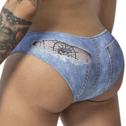 CandyMan Slip Cowboy Denim bleu